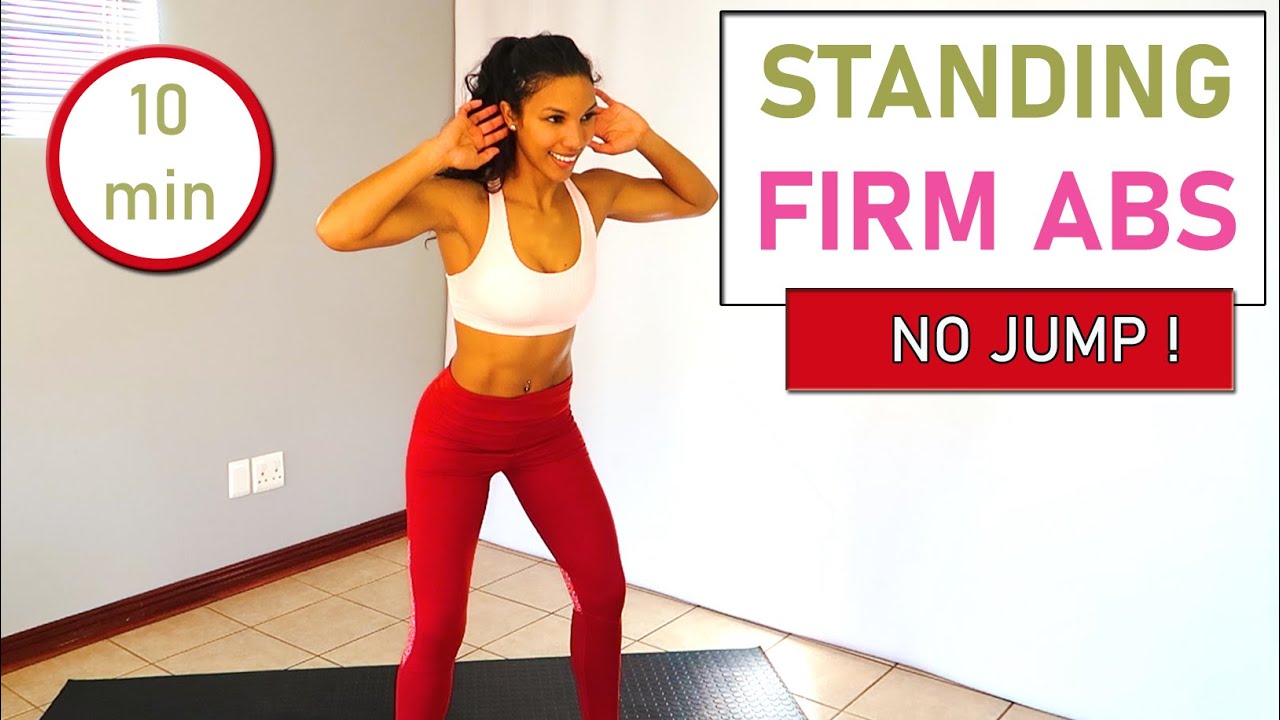 HIGH INTENSITY WORKOUT FOR BELLY FAT // STANDING WORKOUT, NO JUMPING