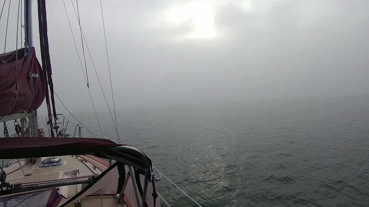Salty Quicky #79 - FOG in my Island Packet 27 Sailboat