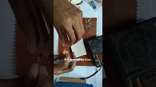 How a diode works | explained| Practically #diode#resistor #experiment # electronics
