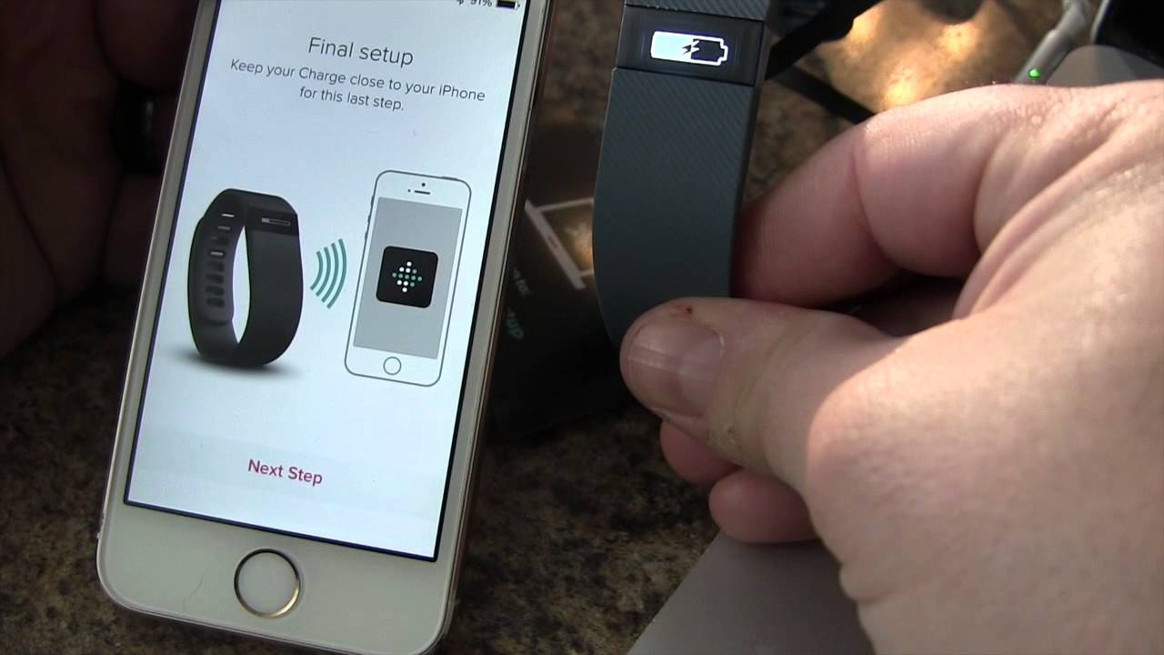 connect fitbit to iphone