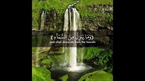 سوره الحديد يعلم ما يلج في الارض