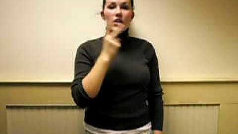 ASL101 First Video Assignment