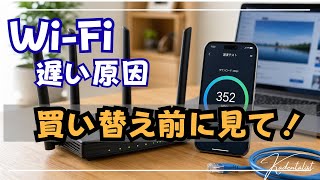 【Wi-Fi7】家のWi-Fiが遅い人、ルーター買い替え前にこれ見てください