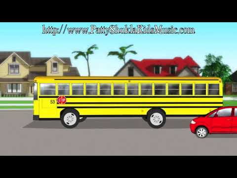 School bus pattern / School bus coloring page