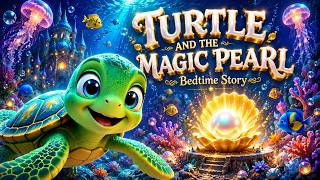 Turtle and the Magic Pearl 🐢 Bedtime Song for Kids | Ocean Sleep Story