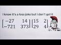Matrix Multiplication and the Loss Meme Quiz