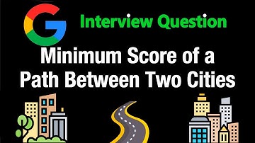 Minimum Score of a Path Between Two Cities - Leetcode 2492 - Python