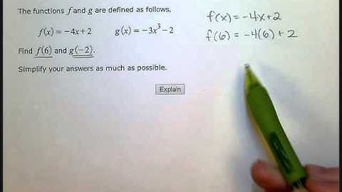 Evaluating functions: Linear and quadratic or cubic (SB)