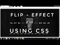 Flip-Image Effect( Pure CSS )