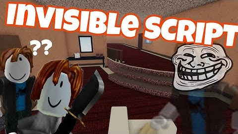 FE invisible script (Works on every roblox Games) OP 2025