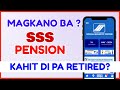 SSS Retirement How to Check Online | Paano Malalamang ang Pension sa SSS Online?