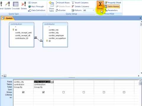 Count query