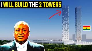 WOW! Ghana Announces Construction of Two of Africa’s Tallest Towers — The  Accra twin towers!