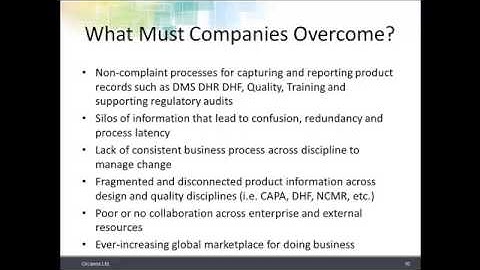 Orcanos ALM/QMS - The Power of Integrated Quality Management System