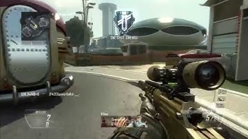 QUICK SCOPE "1v1 RAGE" "I HATE YOU" Black ops 2 Nuke Town Ballista Spawn killing