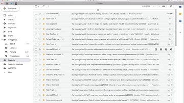 Gmail scrolling issue