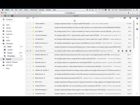 Gmail scrolling issue