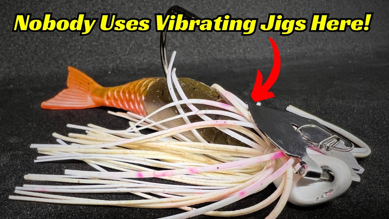 Why Doesn't Anyone Fish A Vibrating Jig Like This! It Works So Good! 