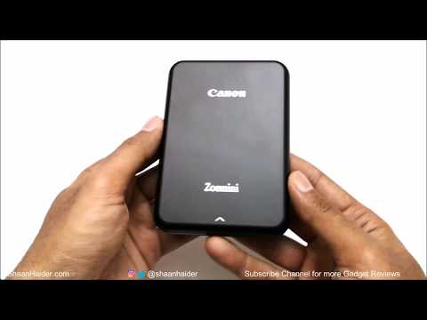 Canon Zoemini Portable Printer - Full Review and Unboxing