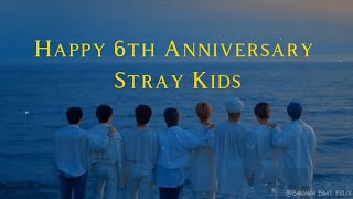 Happy 6th Anniversary Stray Kids 💗