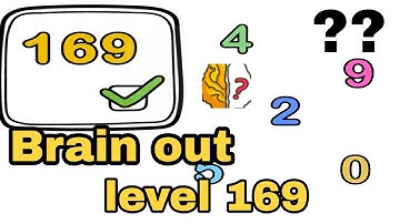 walkthrough solution video brain out level 169 #brainout #statusvideo#subscribe