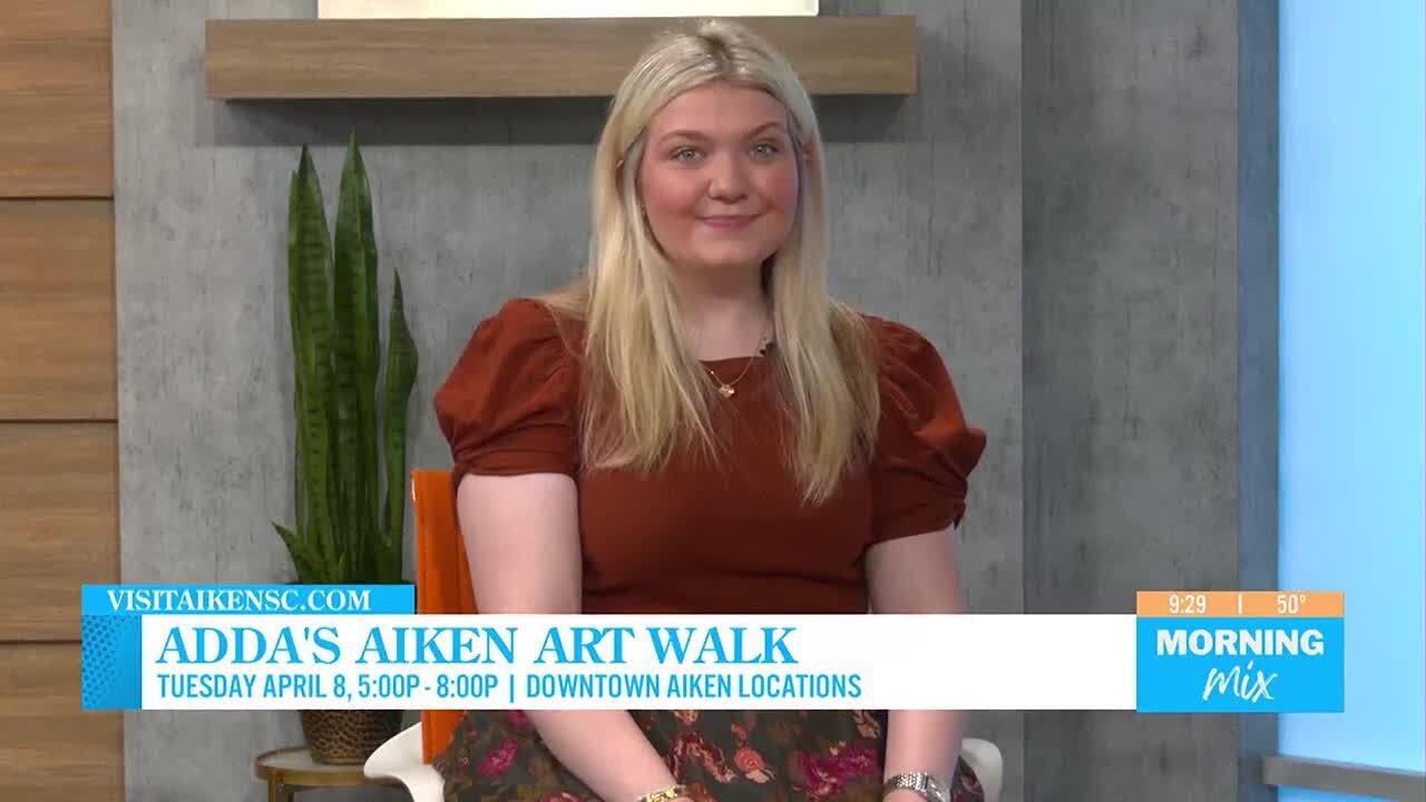 Emmalee Sams talks about Adda's Aiken Art Walk