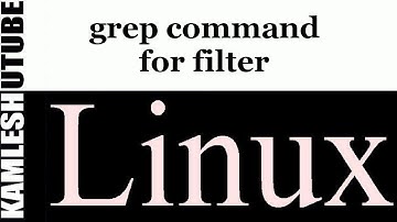 Linux Command (Part 8) - grep command for filter information