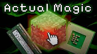 Fk Web Dev, Heres What Happens When You Place A Minecraft Block In Cpu