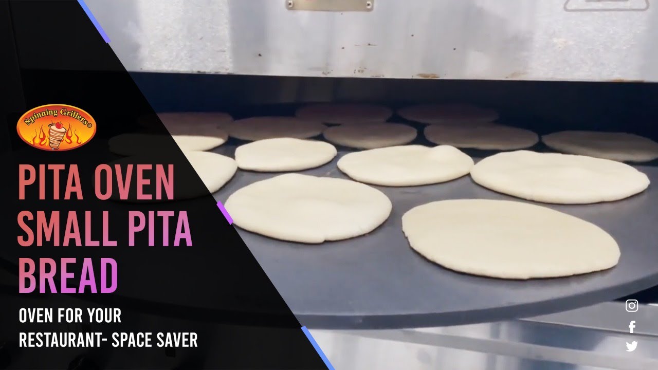 glimt Modtager pence Pita Oven- Small Pita Bread Oven for your Restaurant- Space Saver - YouTube