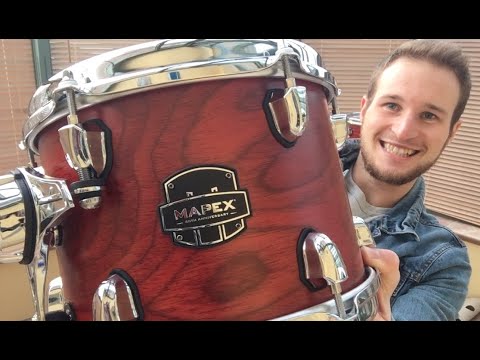 new-drum-set-unboxing---mapex-30th-anniversary-limited-edition-shell-pack-in-garnet-flame