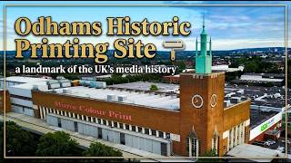 Historic Odhams Printing Press Hall & Watford’s Printing History | Aerial Footage