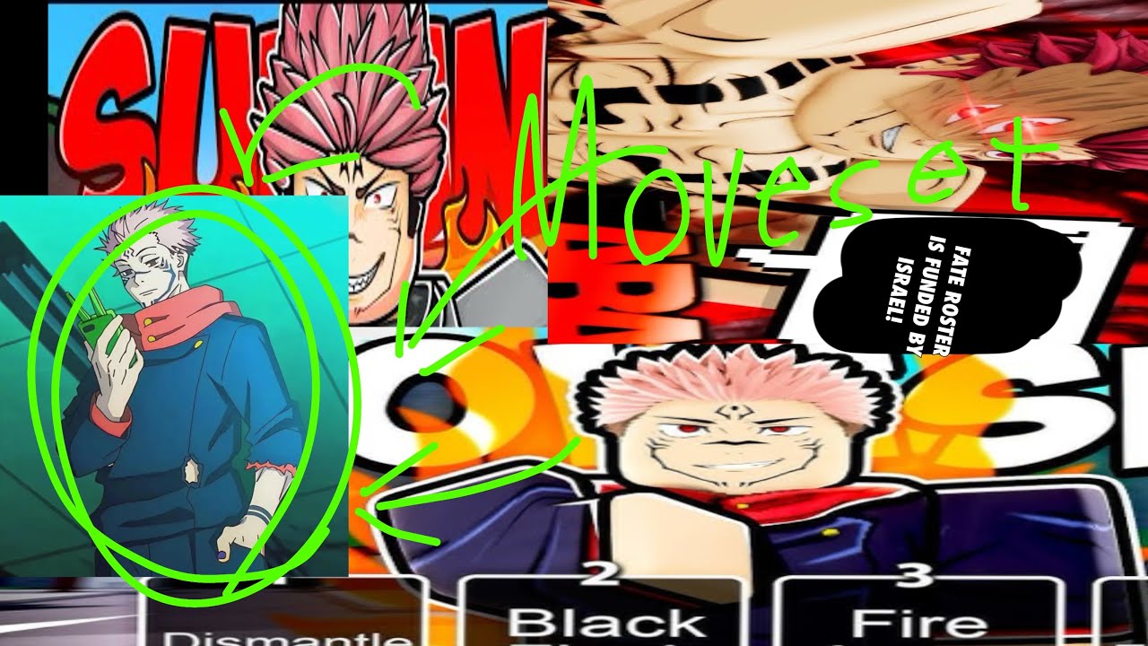 Ryomen Sukuna Moveset Showcase [SWITCHABLE MOVESET] - JJS SKILLBUILDER