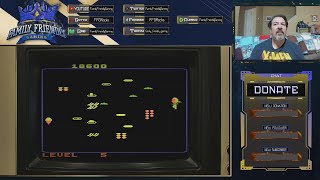 Food Fight Atari 800 Gameplay