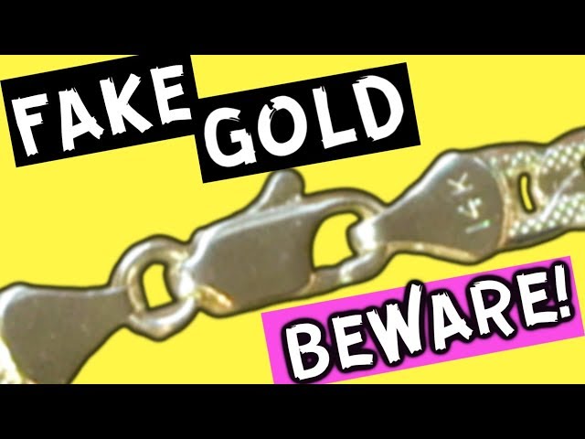 How to Tell Real Gold From Fake Gold