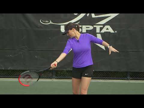 USPTA Quick Tip - Look Through the Strings