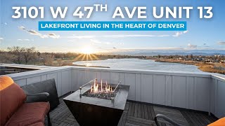 Lakefront Townhome in Denver | Rooftop Deck with Hot Tub, Renter Friendly, & Fully Furnished Option