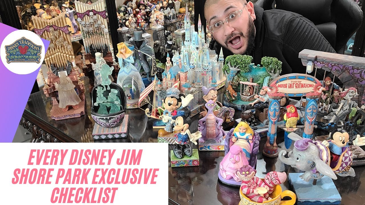 Every Disney Traditions Jim Shore Park Exclusive Ever made. 