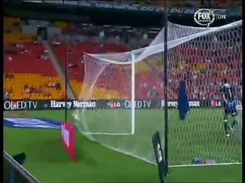 Aziz Behich Goal Brisbane Roar Vs Melbourne Heart