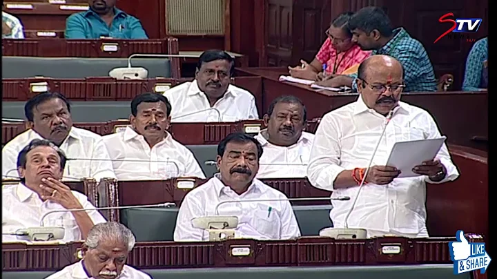 pollachi jayaraman (Deputy Speaker ) Speech at Tamil Nadu Assembly today 24/03/2020|P. Dhanapal|STV
