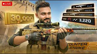 ⚡ CS 2 INDIA LIVE |⚡FACEIT LEVEL 10⚡PREMIER 25K  !discord #cs2 #counterstrike #csgo #viral