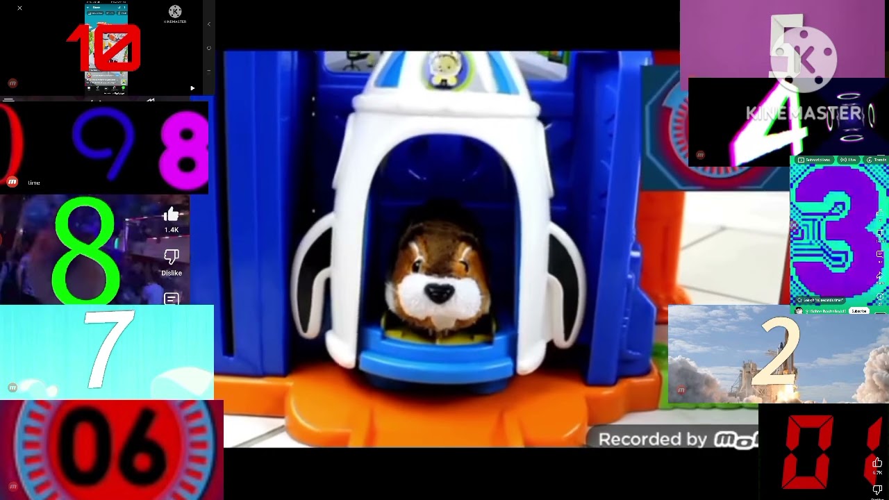 KineMaster remake top 10 Countdown From 10 Seconds