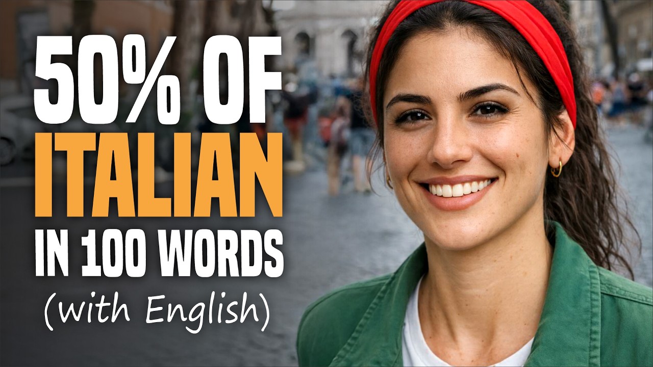 Learn Italian On-the-Go: The TOP 100 Most Important Words (Updated 2026)