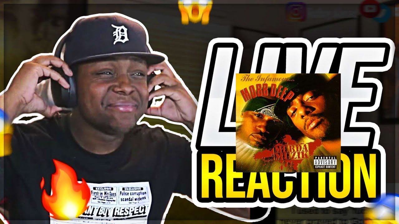 Mob D Mobb Deep- Murda Musik LIVE ALBUM REACTION *First Time Hearing* - YouTube