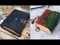 Most Amazing And Incredible Leather Journal Cover Designs||Decent Leather Book Cover Designs