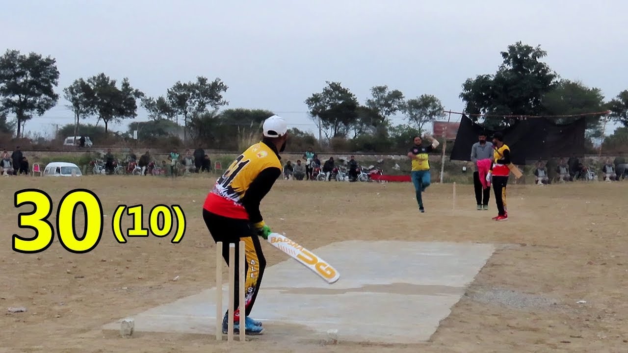 30 Runs Needed From 10 Balls Fantastic Cricket Match in The History OF ...