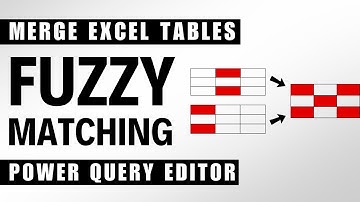 Fuzzy Matching in Power Query: Compare, Combine, and Clean Similar Data Tables | Excel Power Query