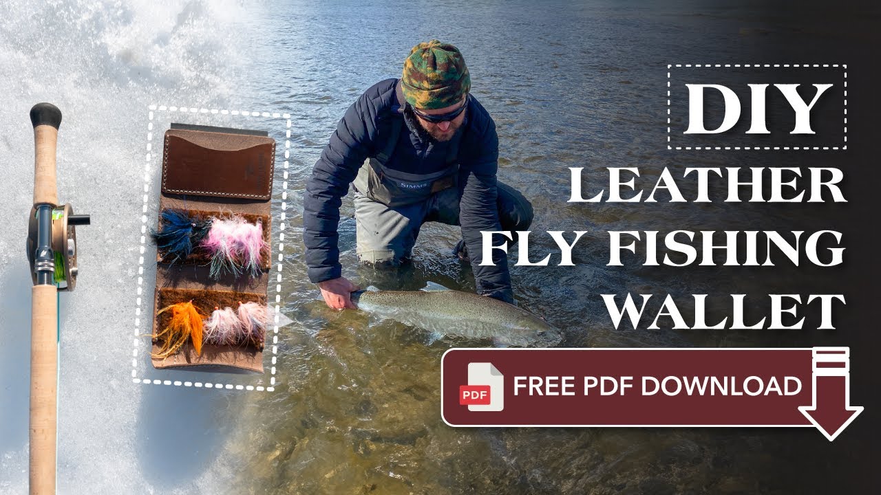 DIY Leathercraft: Make a Leather Fly Fishing Wallet with Free PDF Pattern - Popov  Leather®