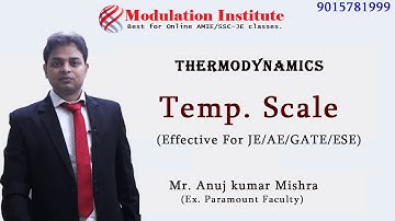 #SSC-JE | Thermodynamics| Temp. Scale | By : Anuj Sir | Best For SSC-JE Mechanical | 9015781999