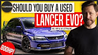 800hp Evo 9 Vs Stock Evo 7, which Mitsubishi Lancer Evolution is best? | ReDriven USED car review