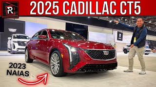 The 2025 Cadillac CT5 Gets A Serious Upgrade In Design \& Interior Technology